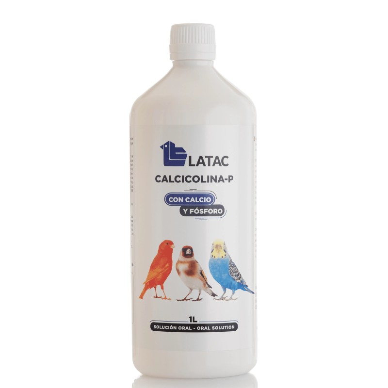 Calcicolina-P 1l calcium et choline pour oiseaux