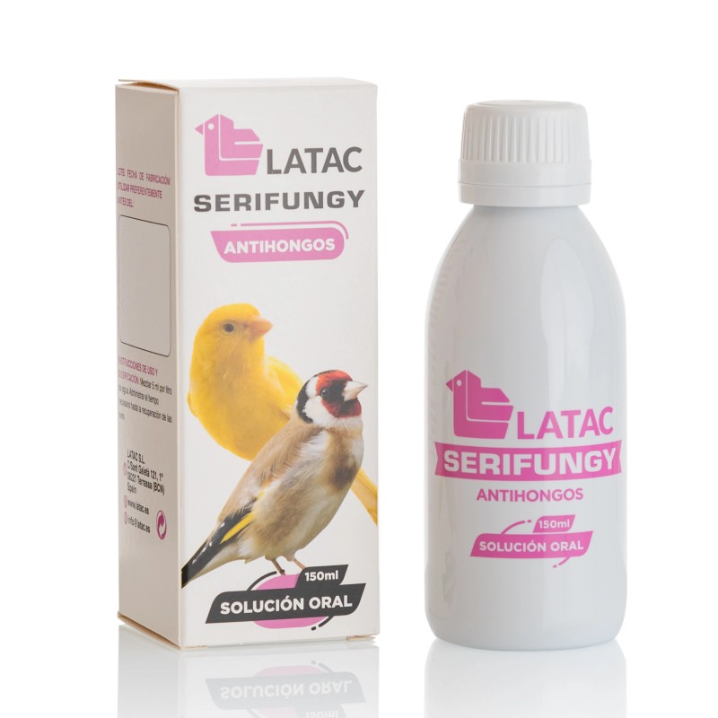 Latac Serifungy 150 ml Antifongique pour oiseaux