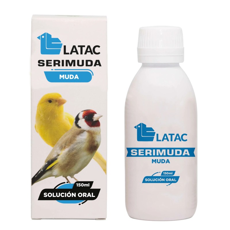 LATAC Serimuda 150ml la mue chez les oiseaux