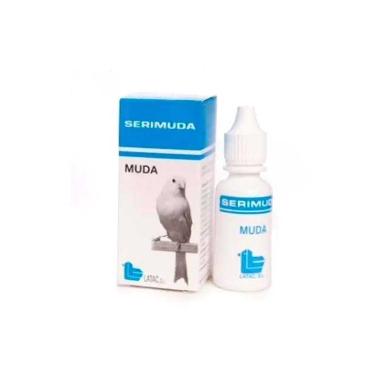 LATAC Serimuda 20ml la mue chez les oiseaux