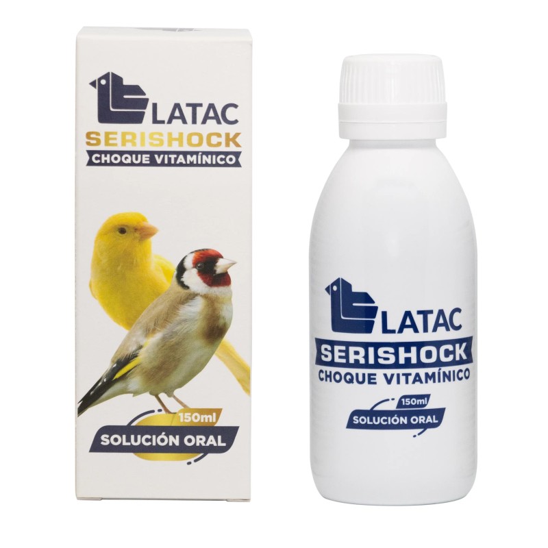 Serishock 150ml multi vitamine oiseaux