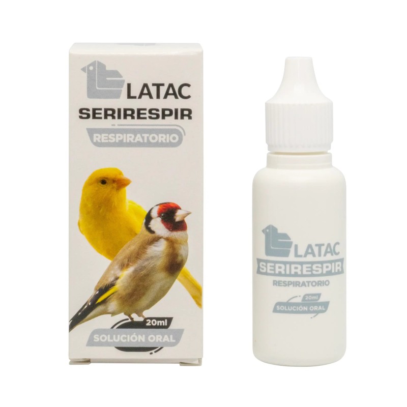 Serirespir 20ml Traitement infections respiratoires chez les oiseaux