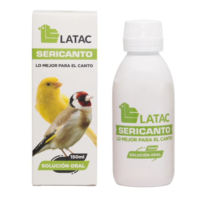 Sericanto 150ml améliore le chant des oiseaux