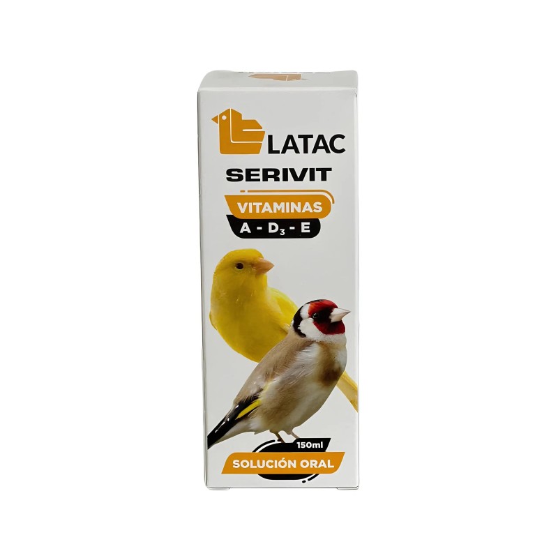 SERIVIT (A+D3+E) 150ml pour l'accouplement des oiseaux