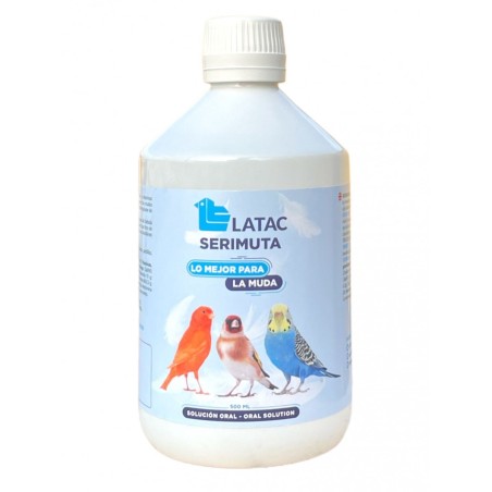 Serimuda 500ml la mue chez les oiseaux