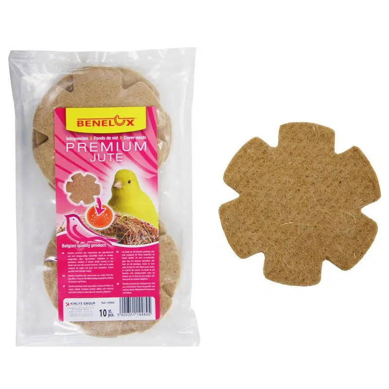 10 bases para nido de yute de excelente calidad