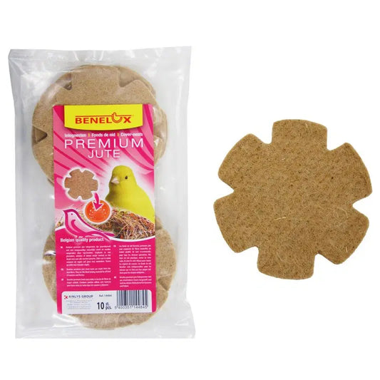 10 bases para nido de yute de excelente calidad
